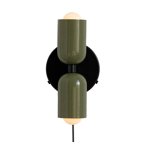 Creative Double-headed Bedroom Bedside Dining Room French Lamp