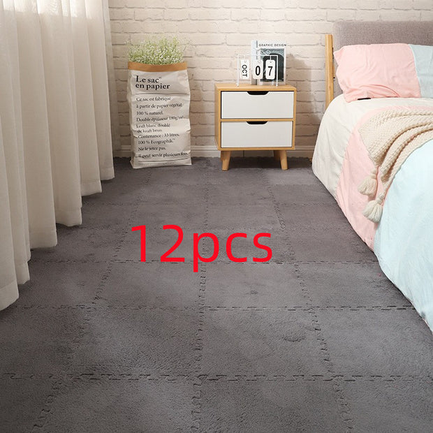 Home Fashion Patchwork Carpet Bay Window Mat