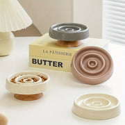Ceramic Dog Slow Feeder Bowl Anti-Gulping Cat Food Dish Bowls Pet Cat Puzzle Food Bowl Puppy Dogs Cat Feeding Container