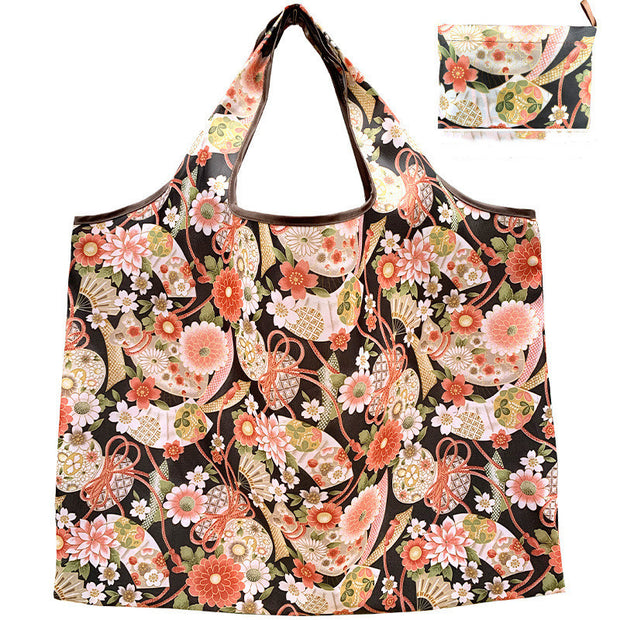 Japanese Cartoon Foldable Eco Bag Oxford Cloth