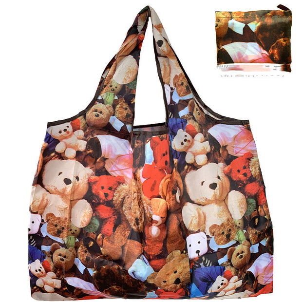 Japanese Cartoon Foldable Eco Bag Oxford Cloth