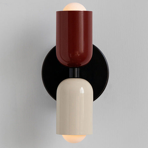 Creative Double-headed Bedroom Bedside Dining Room French Lamp