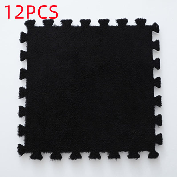 Home Fashion Patchwork Carpet Bay Window Mat