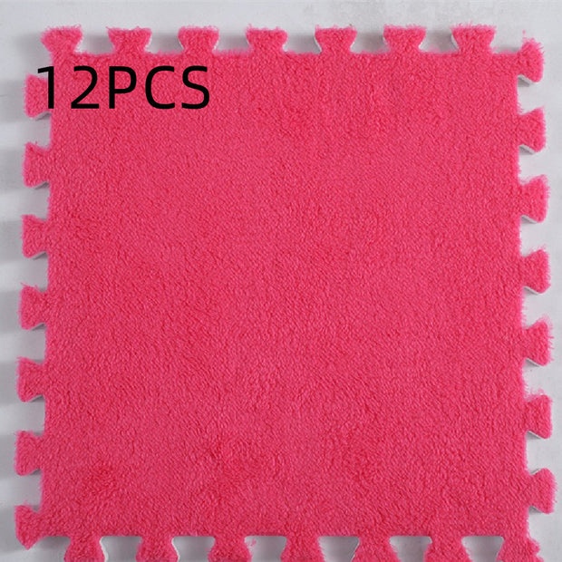 Home Fashion Patchwork Carpet Bay Window Mat