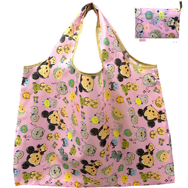 Japanese Cartoon Foldable Eco Bag Oxford Cloth