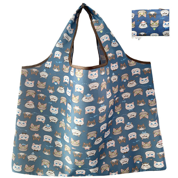 Japanese Cartoon Foldable Eco Bag Oxford Cloth
